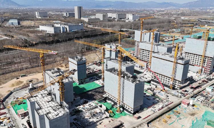 北京建工·嘉境里施工进度图