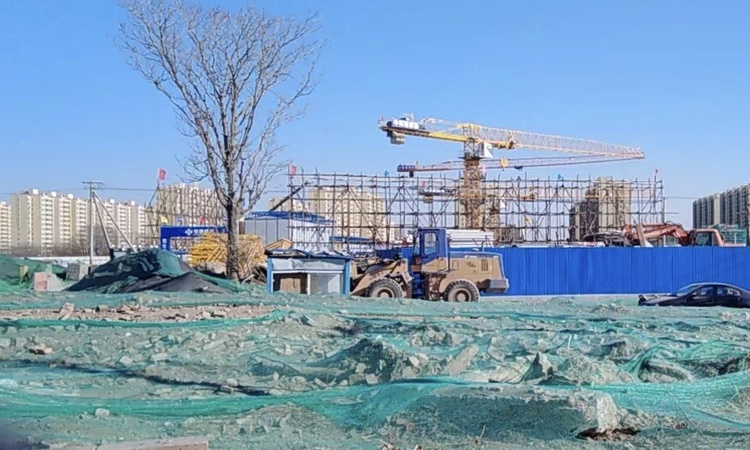 锦安家园施工进度图