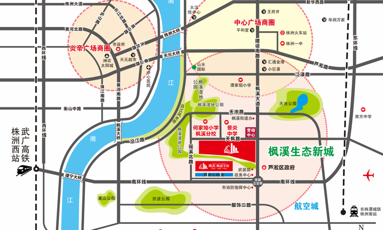 伟大枫溪学府交通图