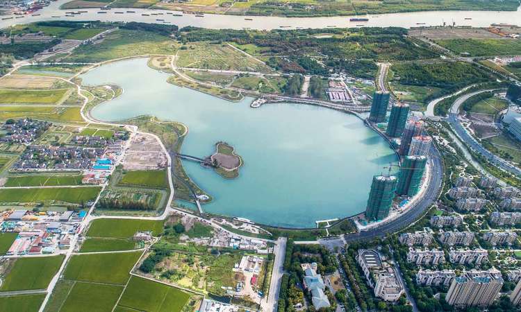 兰香湖壹号实景图