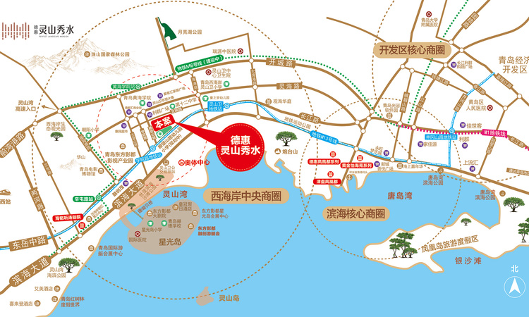 德惠灵山秀水交通图