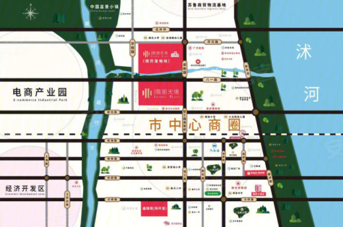 翡丽天境交通图