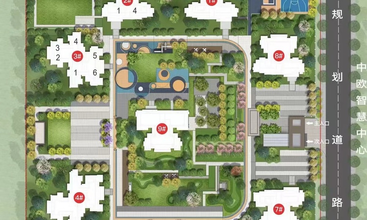 天府星耀湾楼层平面图