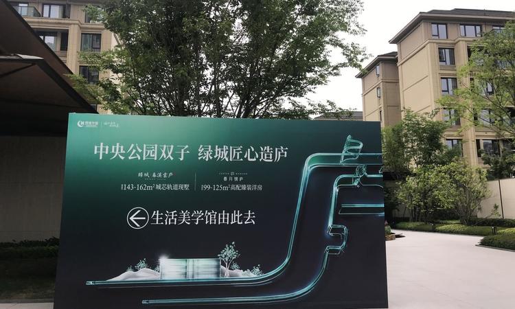 绿城春溪雲庐实景图