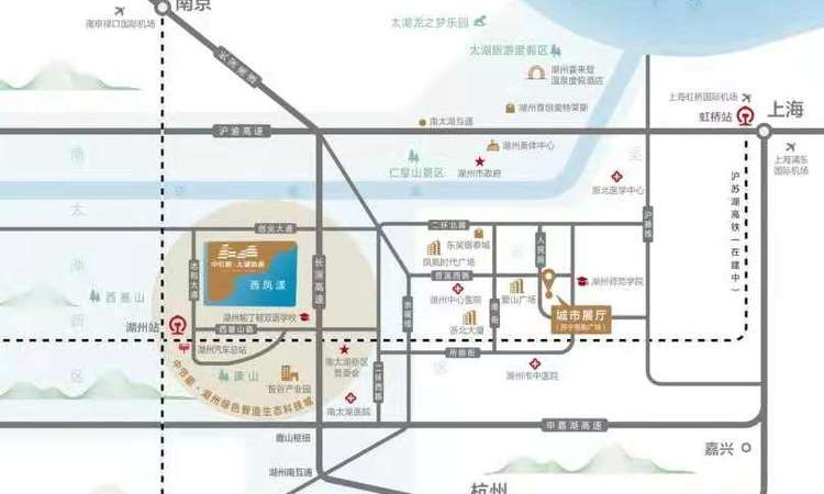 中节能太湖首座周边配套图