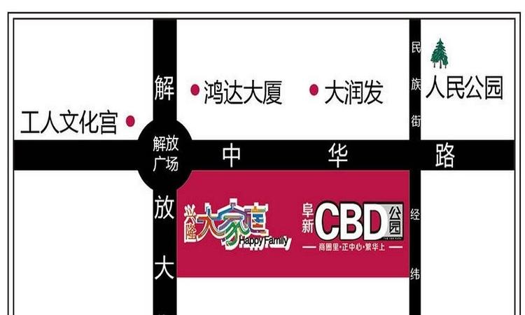 兴隆财富大厦周边配套图
