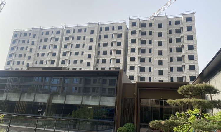 品悦万澜施工进度图