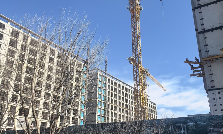 中建壹品·花香壹号施工进度图