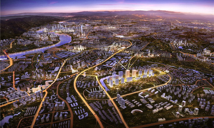 常青藤·湖上初晴交通图