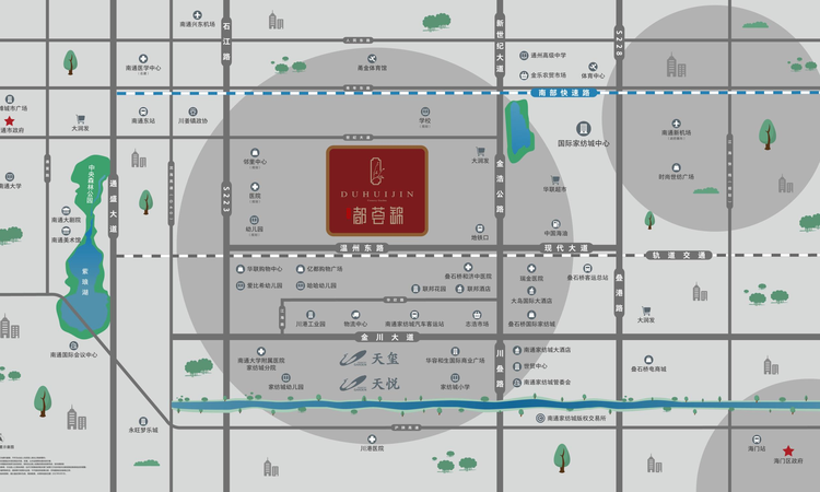 碧桂园·都荟锦交通图