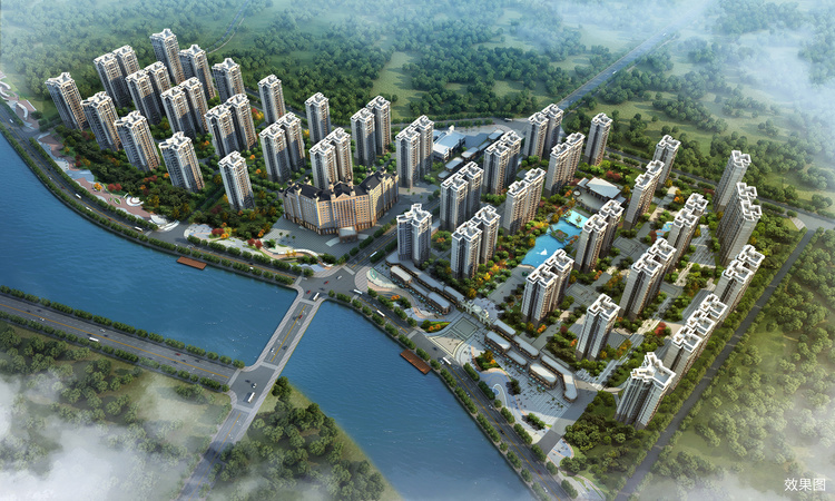 恒大滨江左岸效果图
