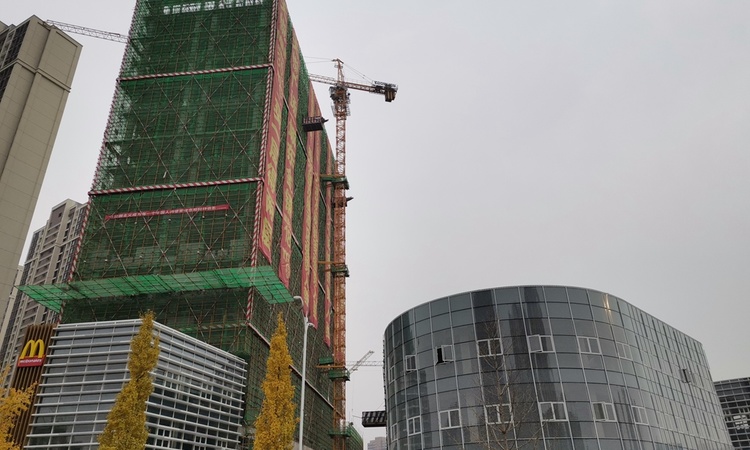 领地天屿施工进度图