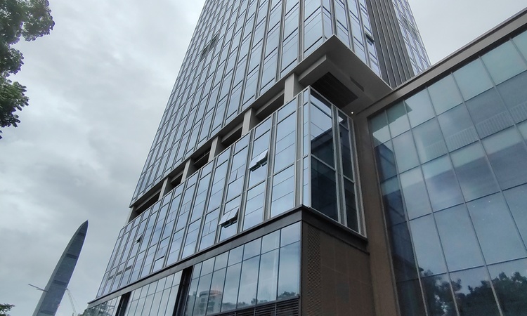  滨江爱义南方大厦施工进度图