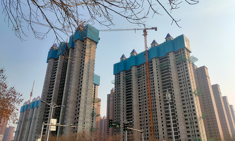 恒丰·理想城施工进度图