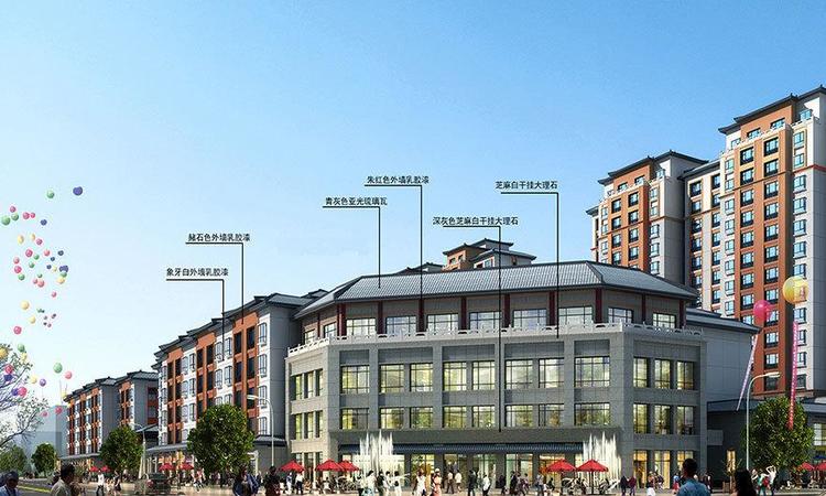 酒泉田园居效果图