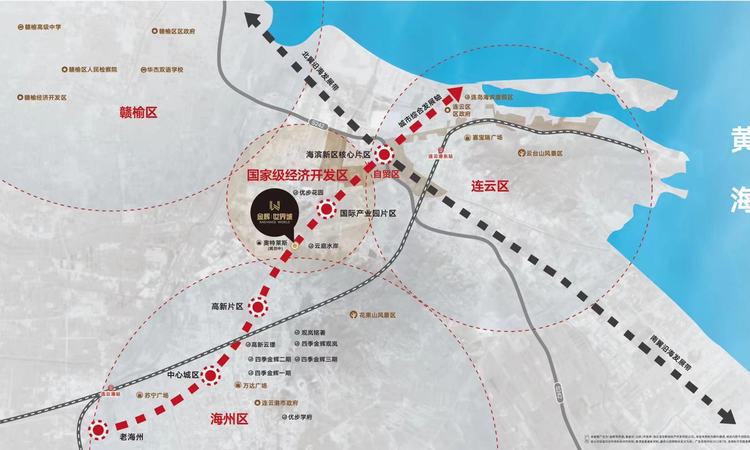 金辉·世界城周边配套图