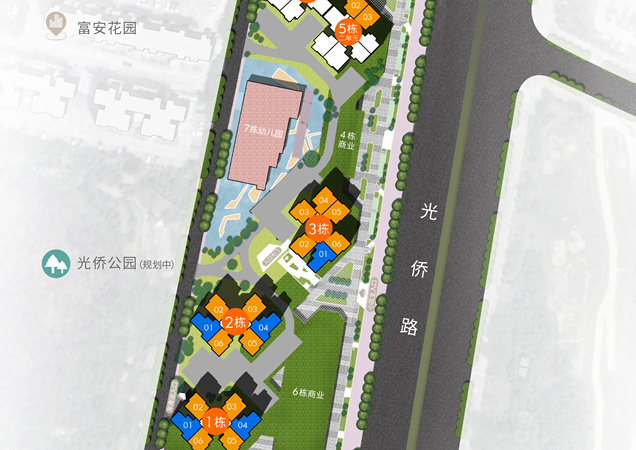 电建洺悦鹏著楼层平面图