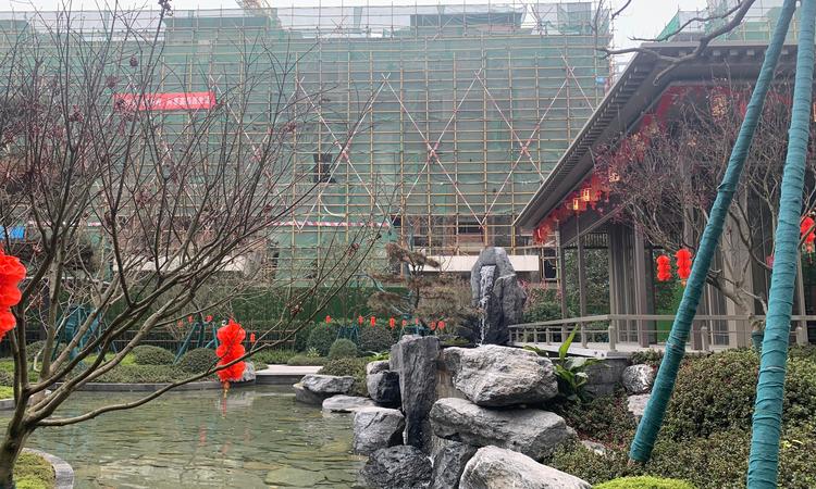 保利逸都和府施工进度图