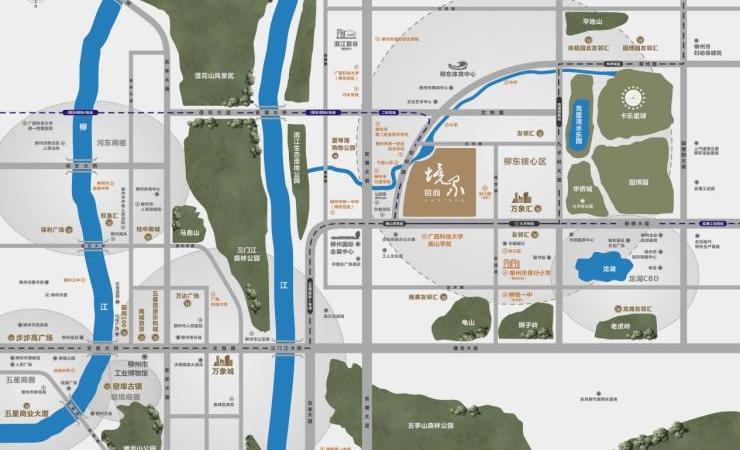 招商·境界交通图