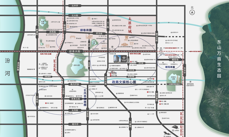 中正品格交通图