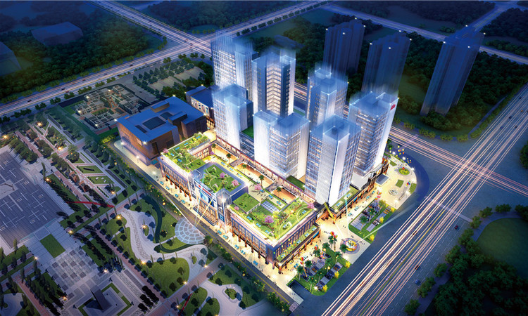 台山星光城效果图