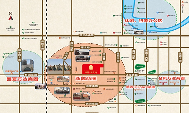 海西新天地周边配套图