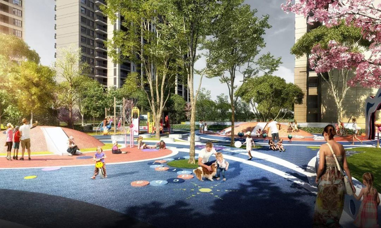 建业碧桂园龙悦城效果图