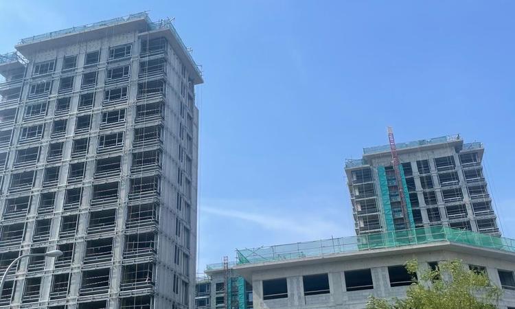 建发·璟院施工进度图