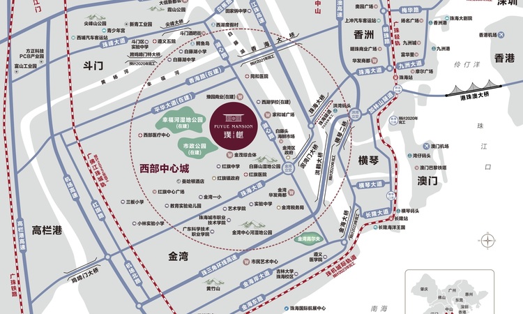 华德同裕·璞樾交通图