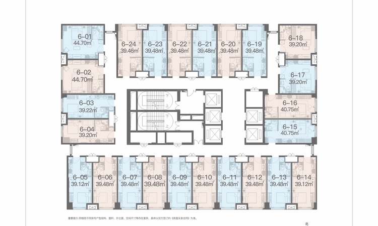 中南未来悦楼层平面图