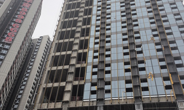 大靓华府施工进度图