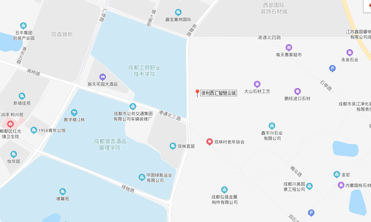 保利西汇智慧云城交通图