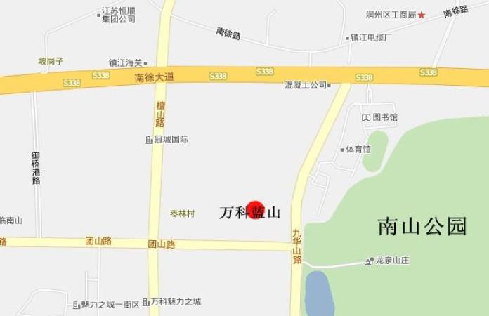 万科蓝山·圆满交通图