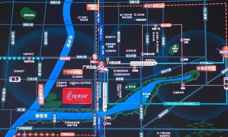 合景保利·香樾四季花园交通图