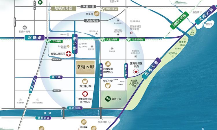 国信·棠樾云邸交通图