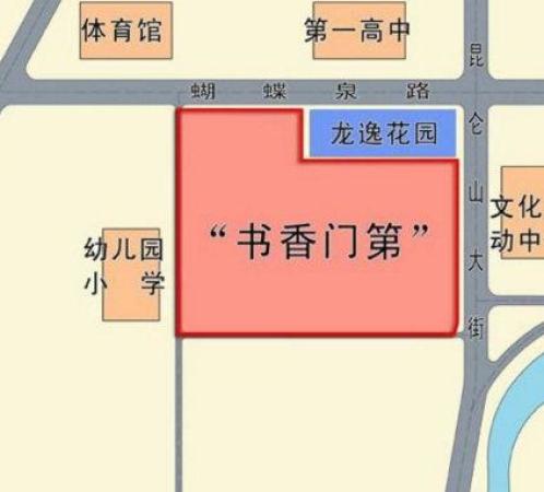 湾畔书香门第交通图