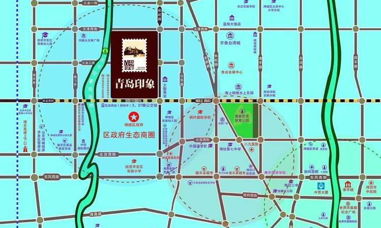 青岛印象春楼层平面图