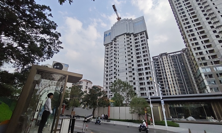 保利琅悦施工进度图