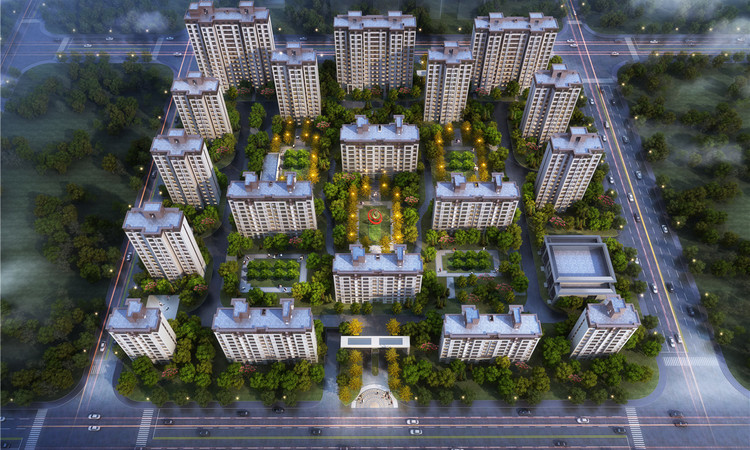 北科建水岸华府效果图