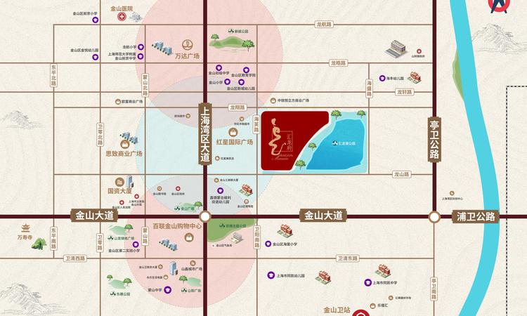 佳运•汇龙府交通图