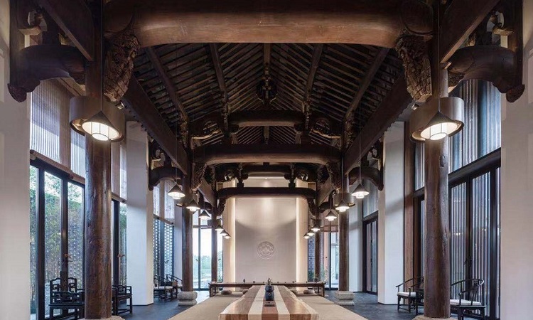 莲花小镇实景图