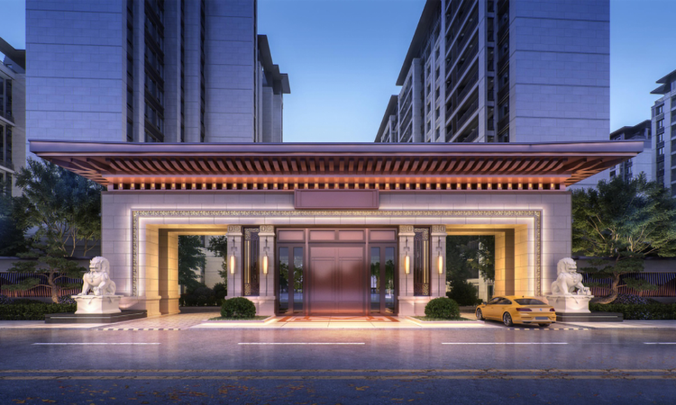 常绿悦龙府效果图