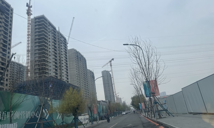 绿城桂语听澜施工进度图