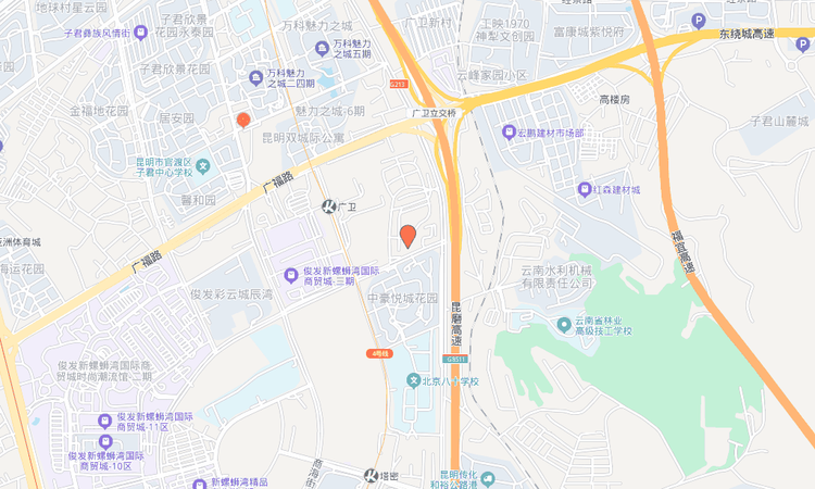 绿城云筑臻邸交通图