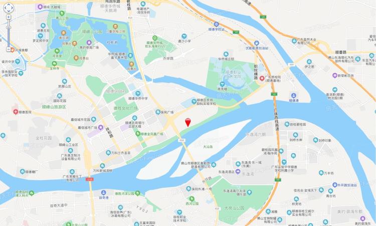 宝能云境台交通图