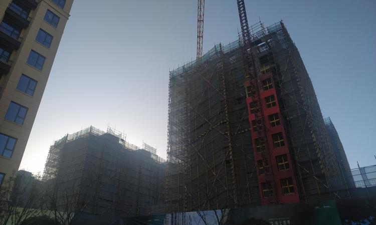 华发招商依云四季施工进度图