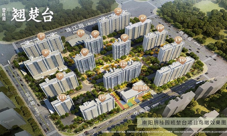  碧桂园·翘楚台效果图