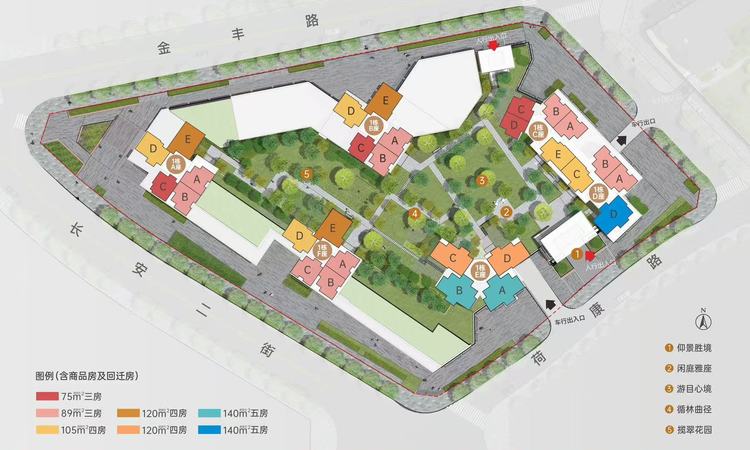 财富城二期楼层平面图