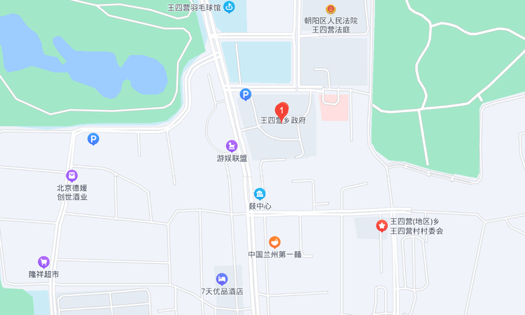 中绿东岳府交通图