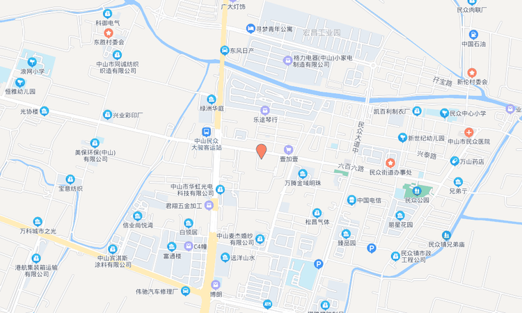 中嘉名尚轩交通图